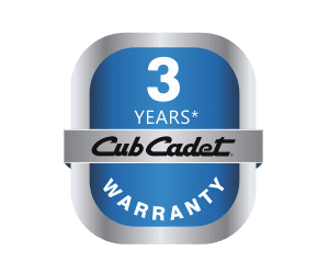 Cub Cadet Three Year Warranty